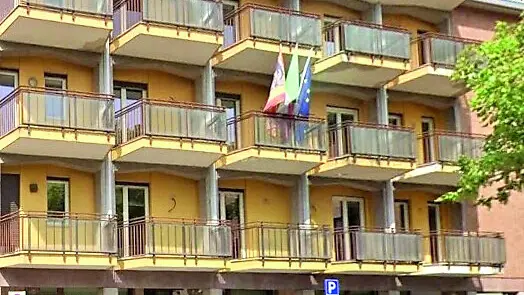 La sede dell’Ater in via Raggio di Sole