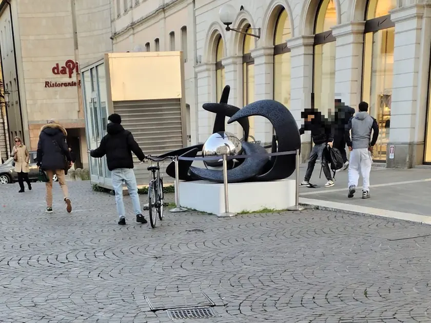 La rissa in pieno centro a Padova