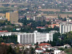 Una veduta di Montegrotto