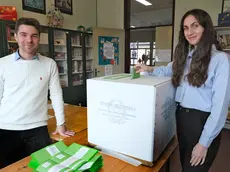 Un seggio di Montegrotto (Padova) per il referendum sulla giustizia. Foto Piran