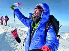 Cirino Di Bella, 38 anni, scalatore padovano, sul Denali (6.190 metri) in Alaska