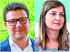 A sinistra Andrea Micalizzi, a destra Elena Ostanel