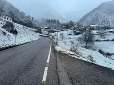 Nevicata fuori stagione sulle Dolomiti