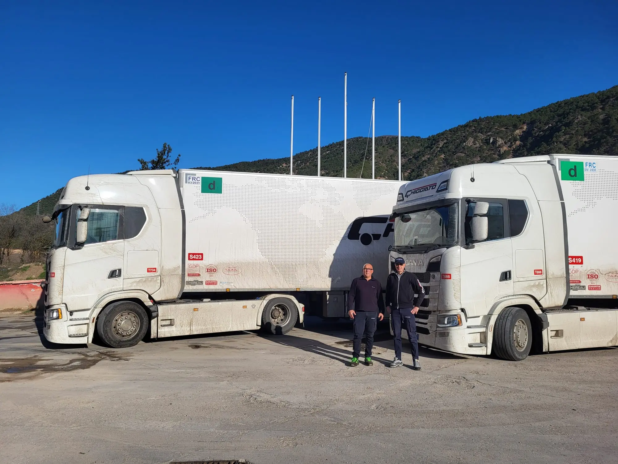 I camionisti in Iran