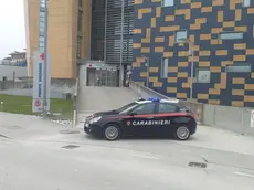 I carabinieri al pronto soccorso dell'ospedale di Cittadella