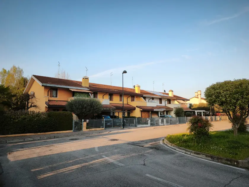 La villetta in cui si è verificato l'incidente domestico a Fossalta di Trebaseleghe