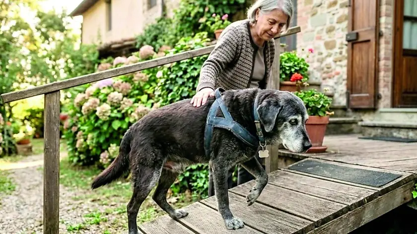 Lo spostamento dei mobili può rivelarsi pericoloso per un animale cieco
