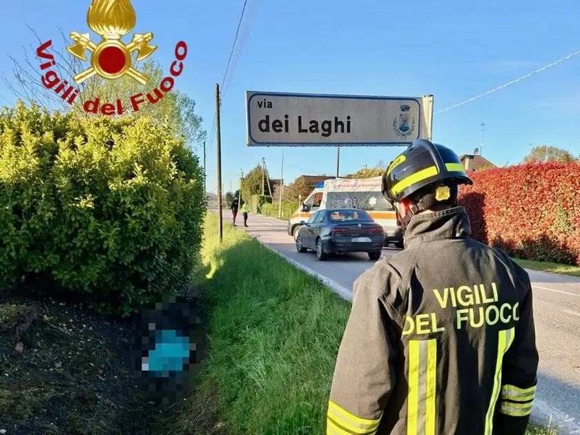 Il luogo in cui si è verificato l'incidente