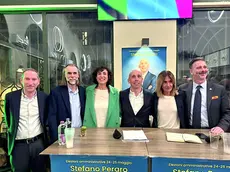 La presentazione della candidatura di Stefano Peraro(FOTO ZANGIROLAMI)