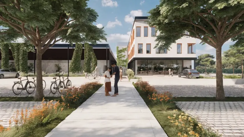 Il rendering del progetto