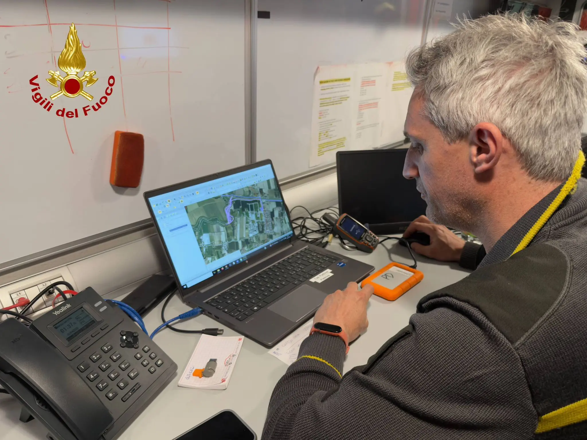 Le ricerche lungo il canale Vigenzone