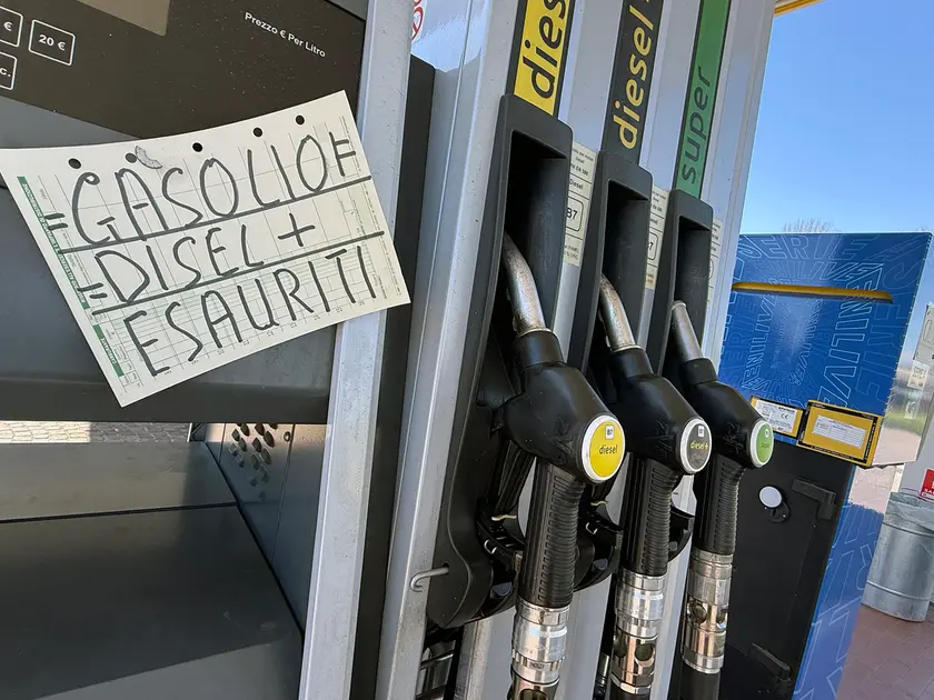 Diesel esaurito in alcuni distributori di Padova