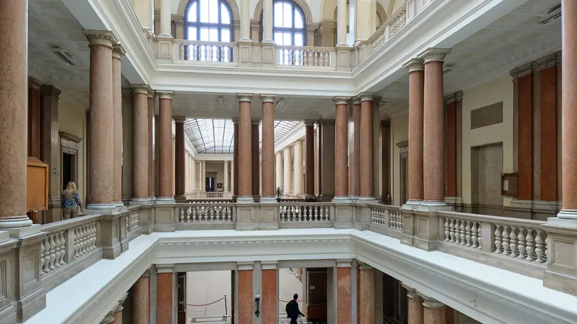 L’interno del Tribunale di Trieste (foto archivio Silvano)
