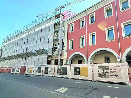 L’ex Sacro Cuore di via Belzoni trasformato in studentato Yugo che aprirà a settembre (FOTO AGENZIA BIANCHI)