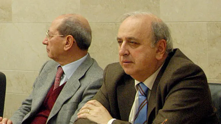 Da sinistra Vittorio Borraccetti e Pietro Calogero