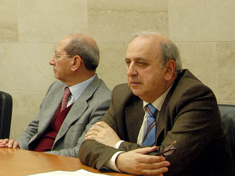 Da sinistra Vittorio Borraccetti e Pietro Calogero
