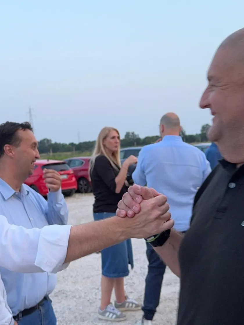 Alberto Stefani e Roberto Marcato