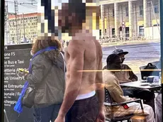 L'uomo che ha seminato il panico in zona stazione a Padova