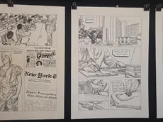 Uno dei fumetti che racconta la nascita della Cardiochirurgia padovana