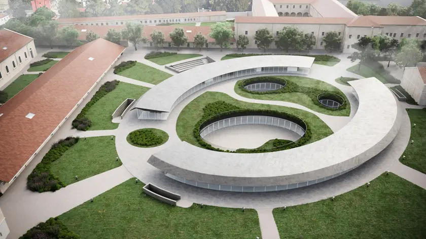 Un rendering del progetto PiaveFutura