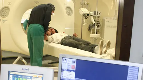 L'esecuzione di una Tac