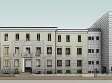 Il rendering della nuova struttura di via Falloppio