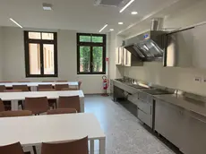 Gli interni della struttura