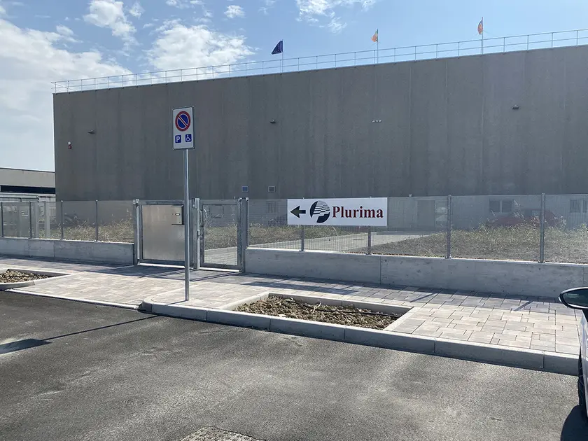 La sede della Plurima a Veggiano, dove lavorava Marco Cossi