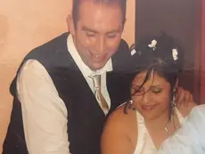 La vittima con la ex moglie