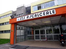 L'ingresso dell'istituto Scalcerle