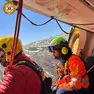 Un intervento del soccorso alpino