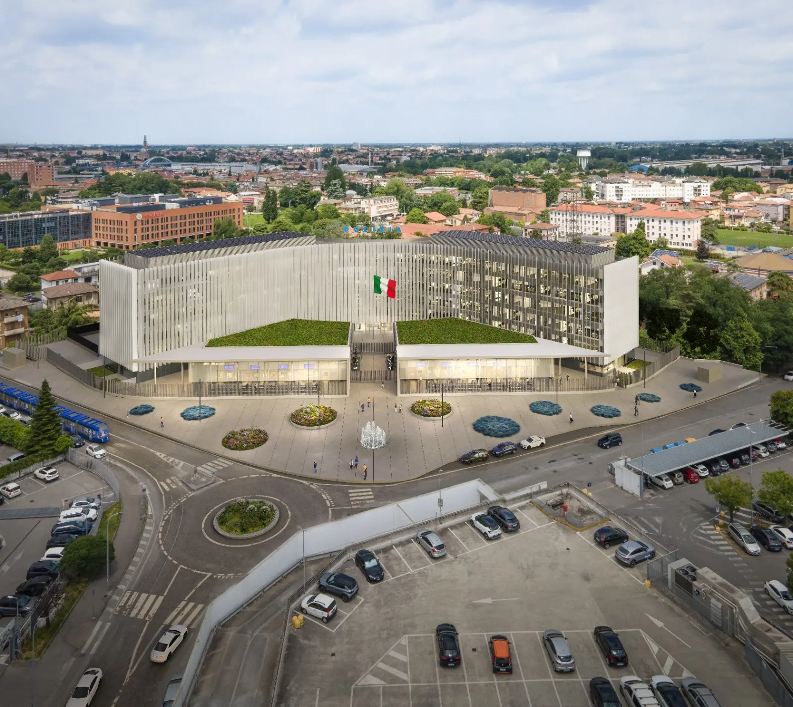 La nuova Questura in via Anelli