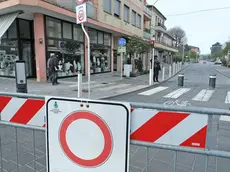 L’imbocco di viale Stazione