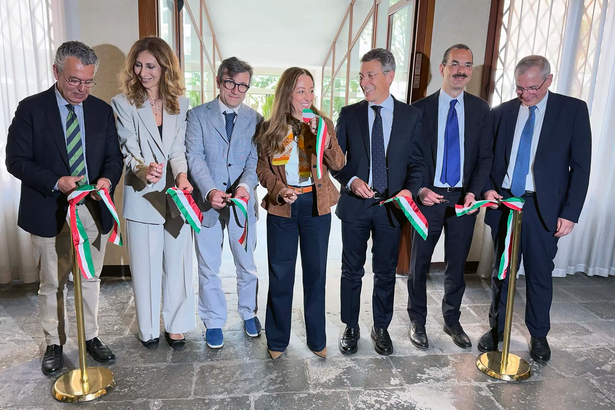 Il taglio del nastro del nuovo centro dell'Università di Padova
