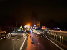 Il luogo dell'incidente sulla provinciale Conselvana, all'altezza di Cartura