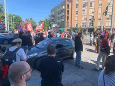 La manifestazione pacifista in occasione del Primo Maggio a Padova