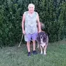 Marino con il suo cane Leone
