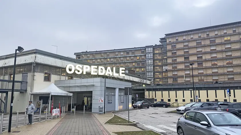 L'ospedale di Camposampiero, dove è stato portato il vespista