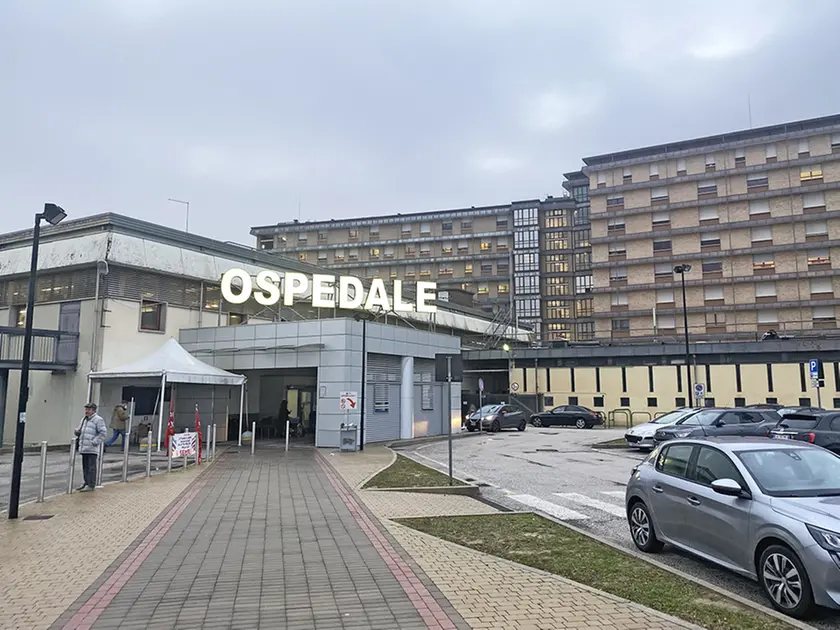 L'ospedale di Camposampiero, dove è stato portato il vespista
