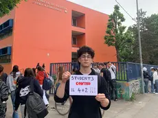 A Padova la protesta degli studenti contro la riforma degli istituti tecnici
