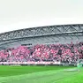 La curva Sud ormai completata affollata di tifosi