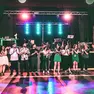 La conclusione della serata di musica dedicata allo swing al centro ricreativo comunale di Abano Terme