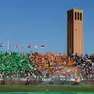 La tribuna dello stadio Penzo di Venezia (Foto Interpress)