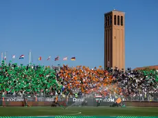 La tribuna dello stadio Penzo di Venezia (Foto Interpress)