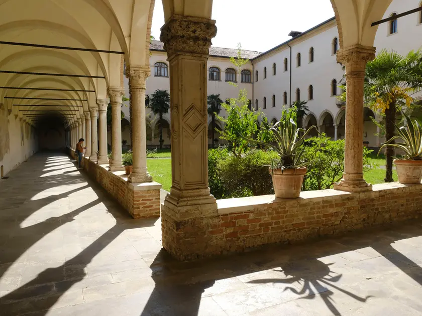 Il giardino dell'abbazia di Santa Giustina a Padova