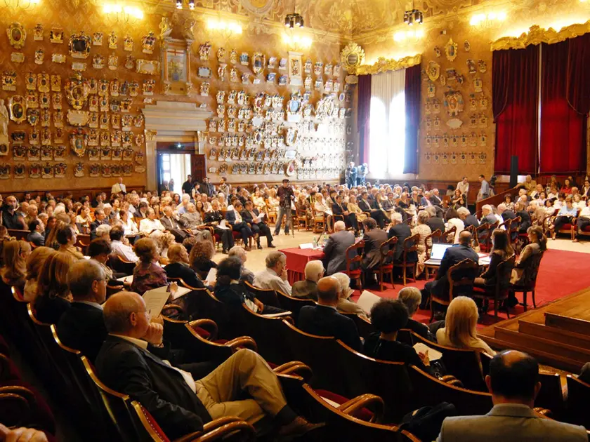 Una precedente edizione della cerimonia di premiazione del Galileo