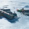 Una scena di "Antartica – Quasi una fiaba"