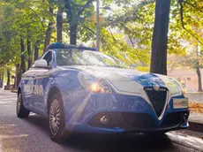 Sul posto è intervenuta una volante della polizia