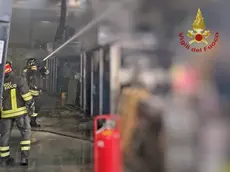 Sono ancora da chiarire le cause dell'incendio