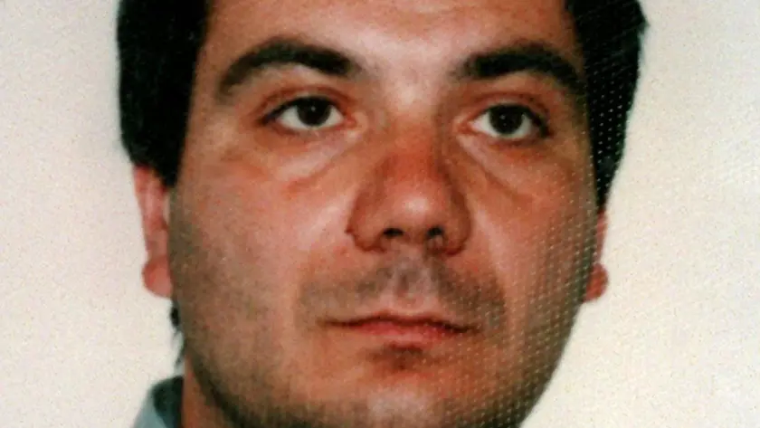 Un'immagine d'archivio di Pietro Gugliotta, ex poliziotto della banda della Uno bianca morto suicida nella sua casa in provincia di Pordenone